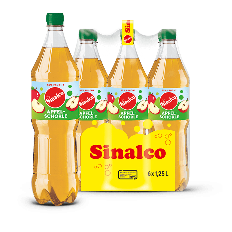 6 x 1,25 L PET Einweg